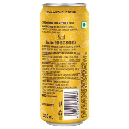 Kingfisher Ginger & Lime Radler 300 ml (Can)